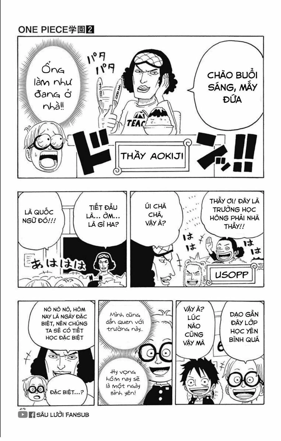 Học Viện One Piece Chapter 6 - 5