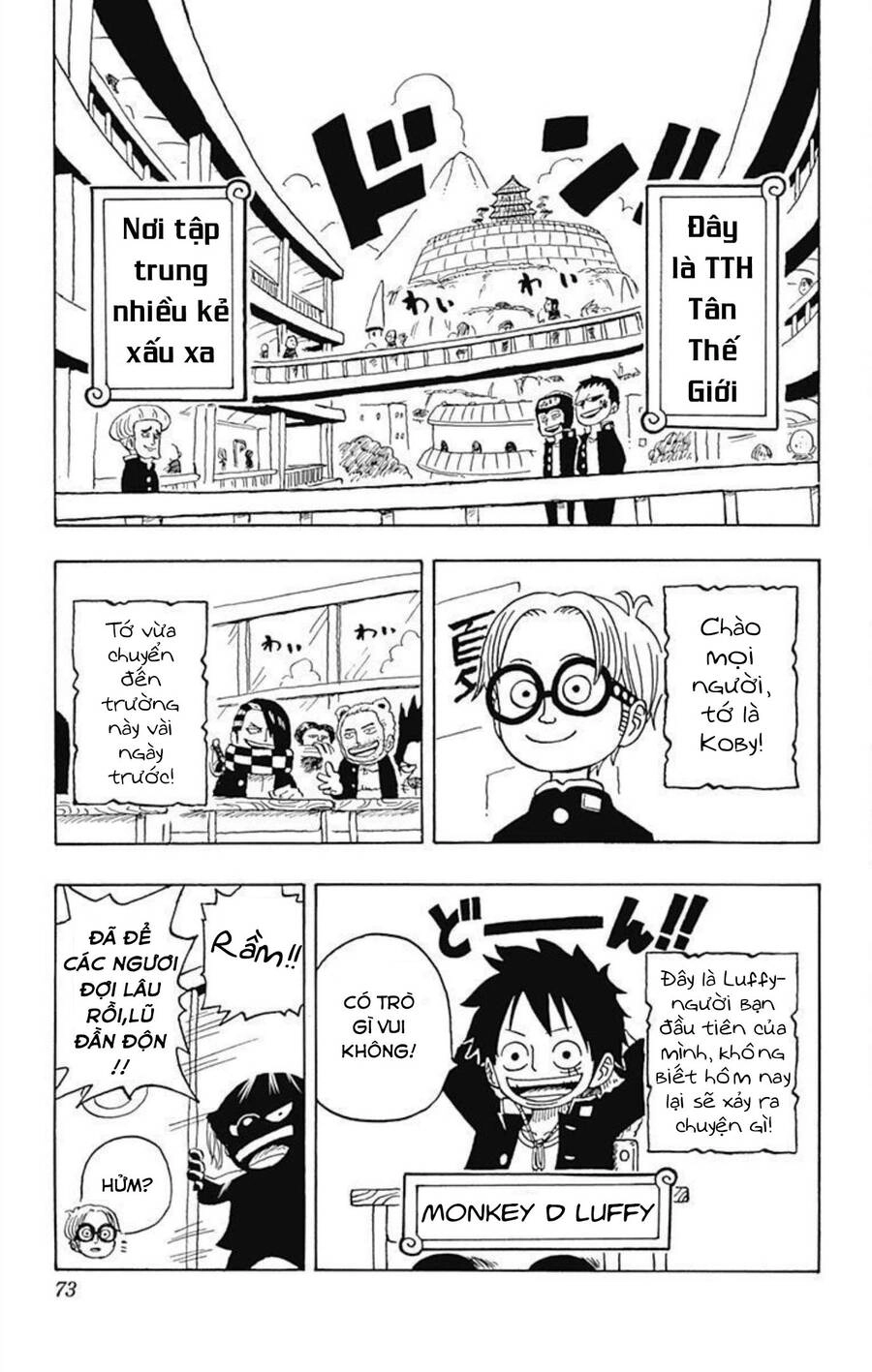Học Viện One Piece Chapter 7 - 3