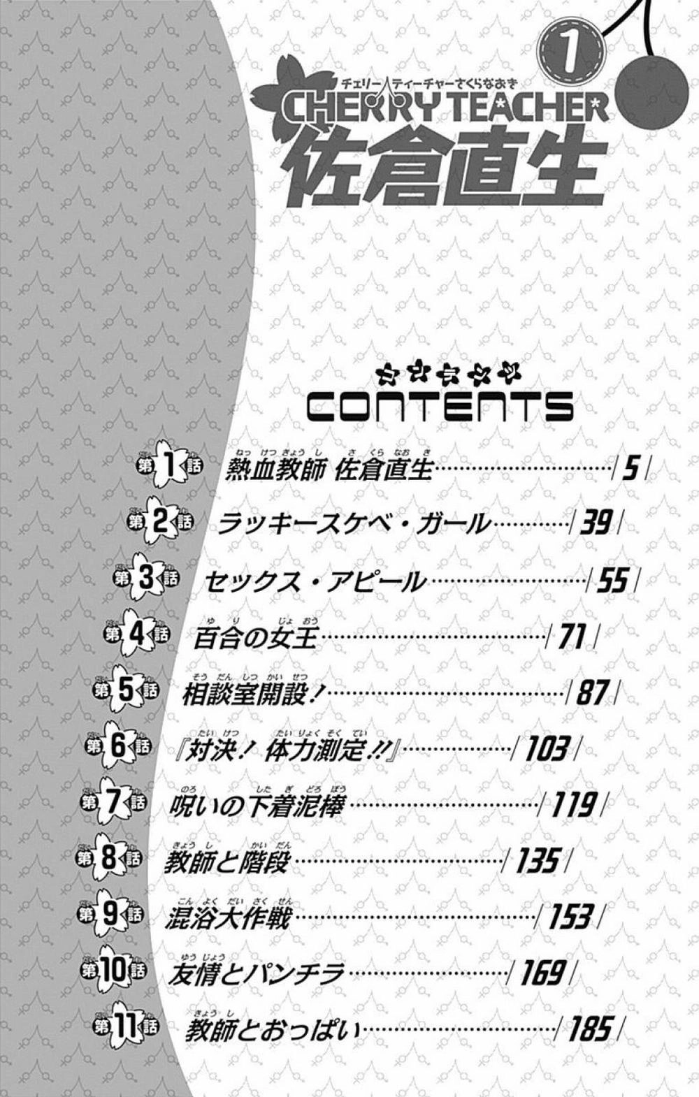 Cherry Teacher Sakura Naoki Chapter 1 - 8