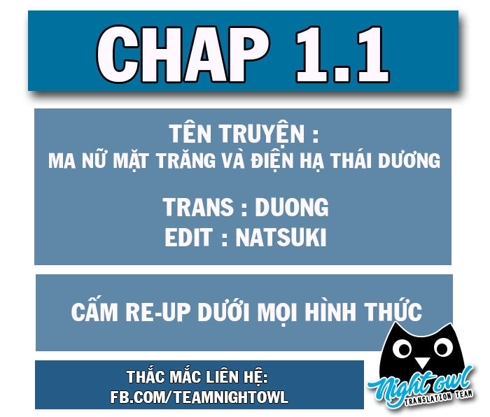 Ma Nữ Mặt Trăng Và Điện Hạ Thái Dương Chapter 1.1 - 2