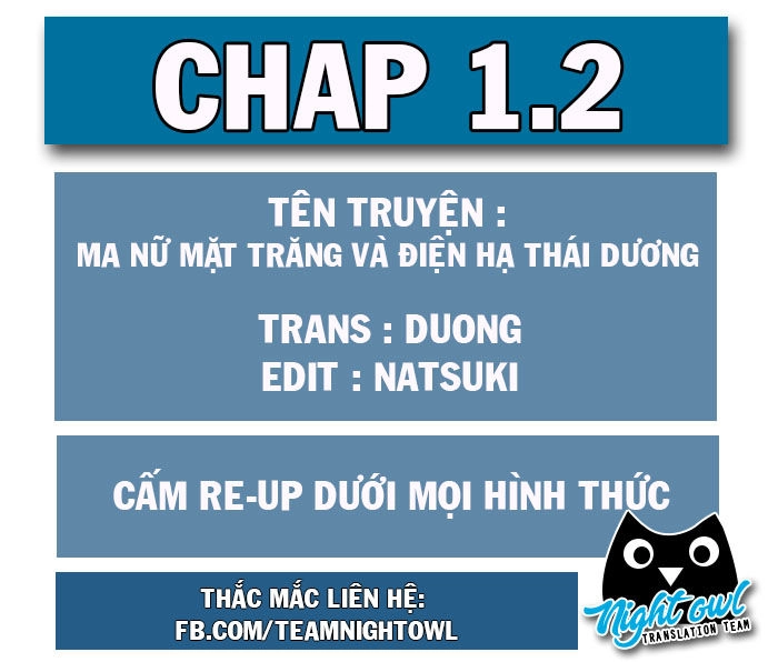 Ma Nữ Mặt Trăng Và Điện Hạ Thái Dương Chapter 1.2 - 1