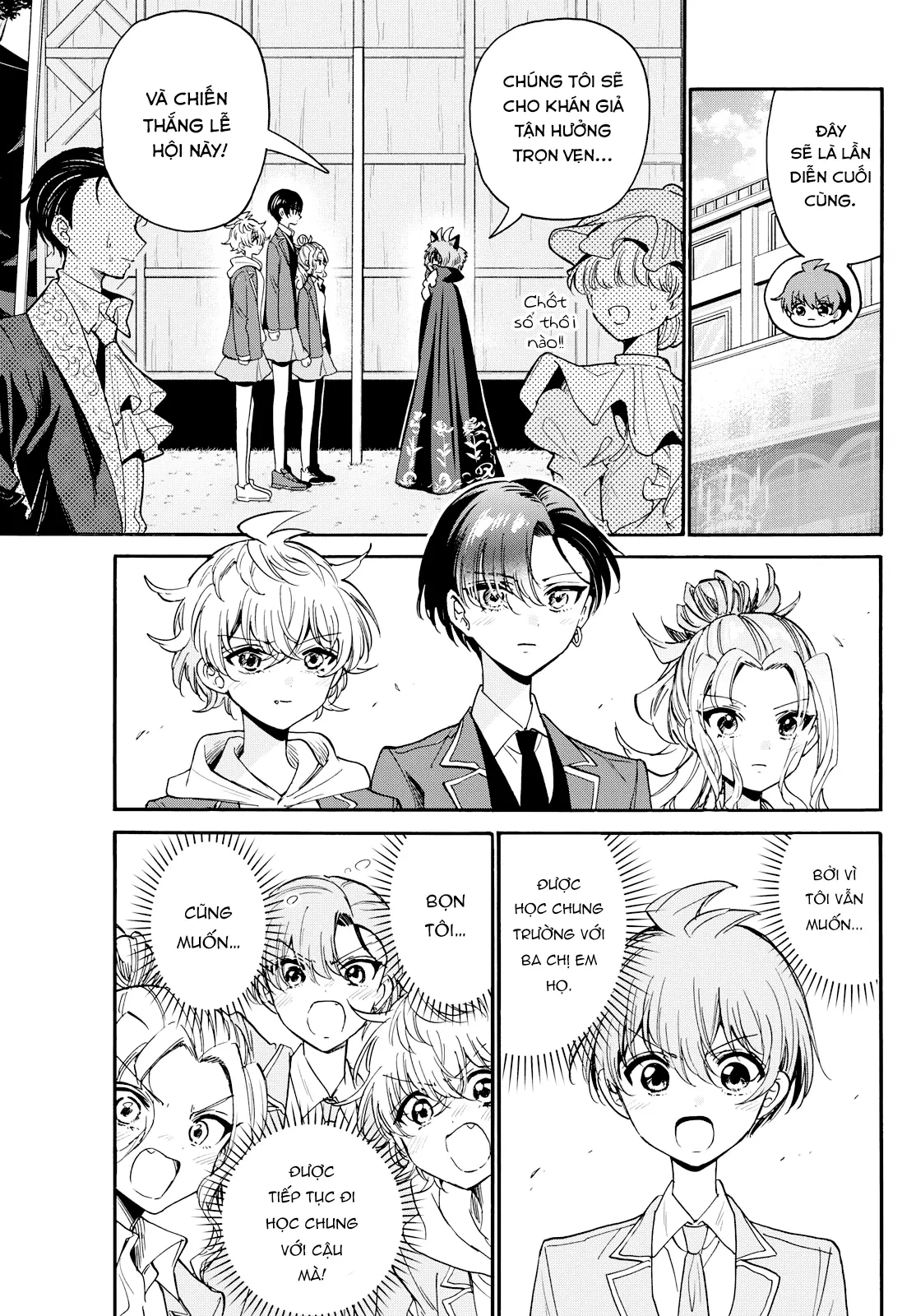 Ba Chị Em Nhà Mikadono Dễ Đối Phó Thật Đấy Chapter 176 - 3