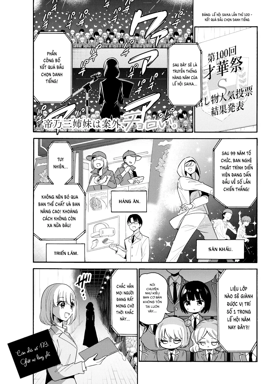 Ba Chị Em Nhà Mikadono Dễ Đối Phó Thật Đấy Chapter 179 - 25