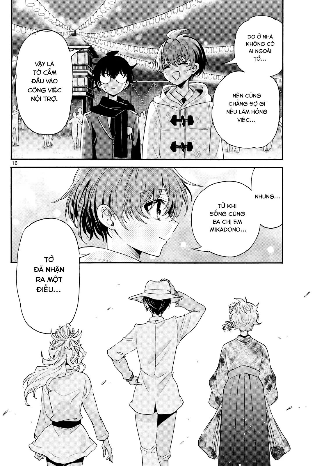 Ba Chị Em Nhà Mikadono Dễ Đối Phó Thật Đấy Chapter 180 - 40