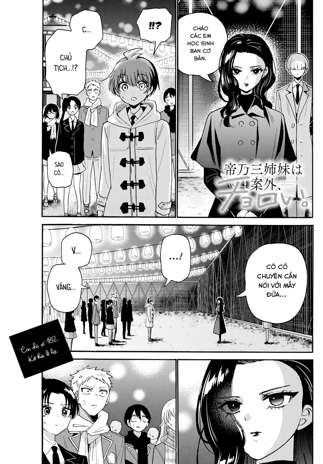 Ba Chị Em Nhà Mikadono Dễ Đối Phó Thật Đấy Chapter 182 - 2