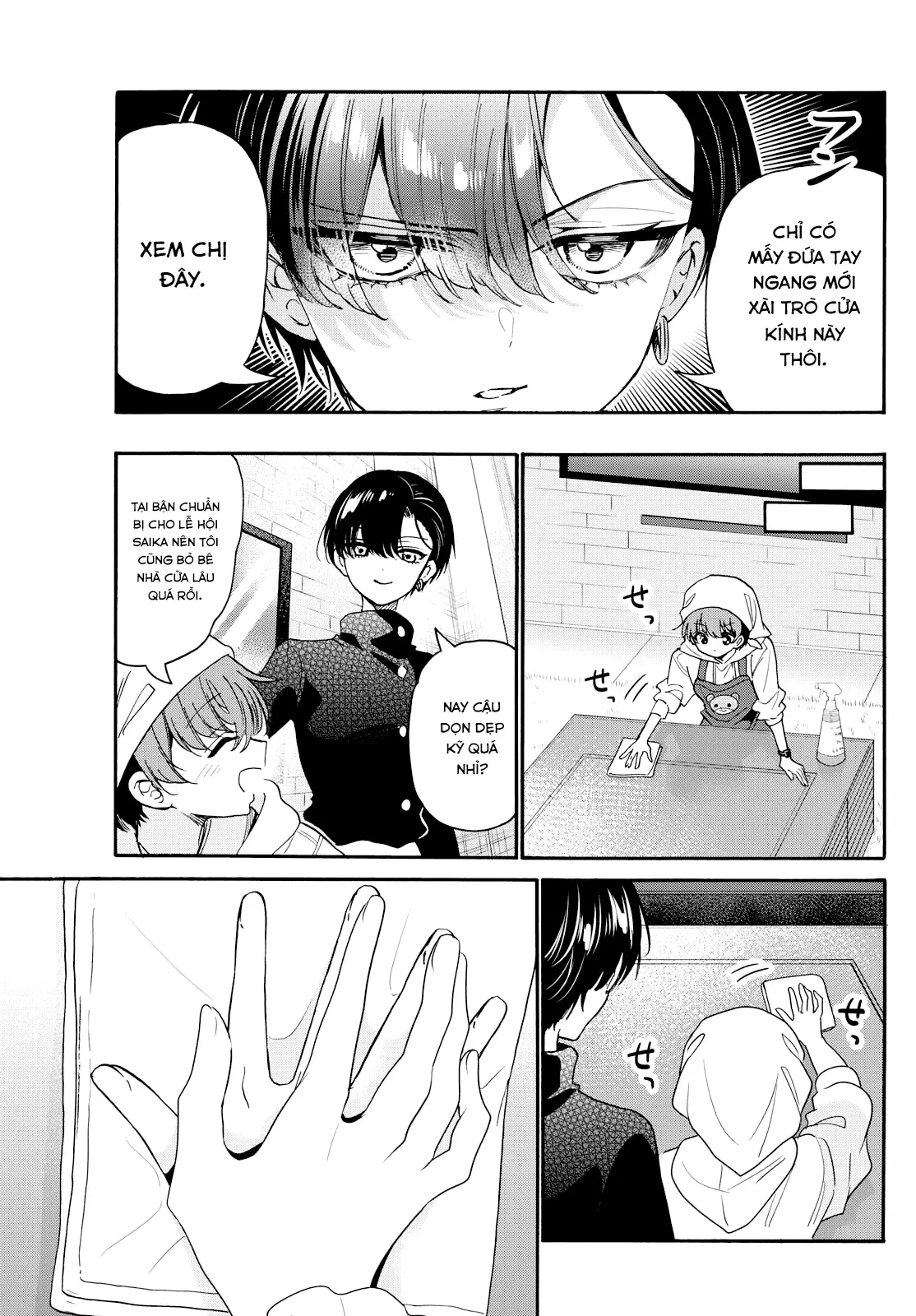 Ba Chị Em Nhà Mikadono Dễ Đối Phó Thật Đấy Chapter 183 - 10