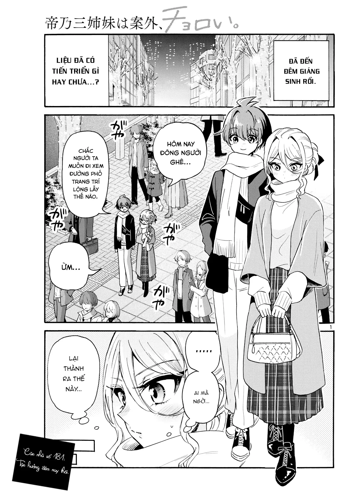 Ba Chị Em Nhà Mikadono Dễ Đối Phó Thật Đấy Chapter 184 - 2