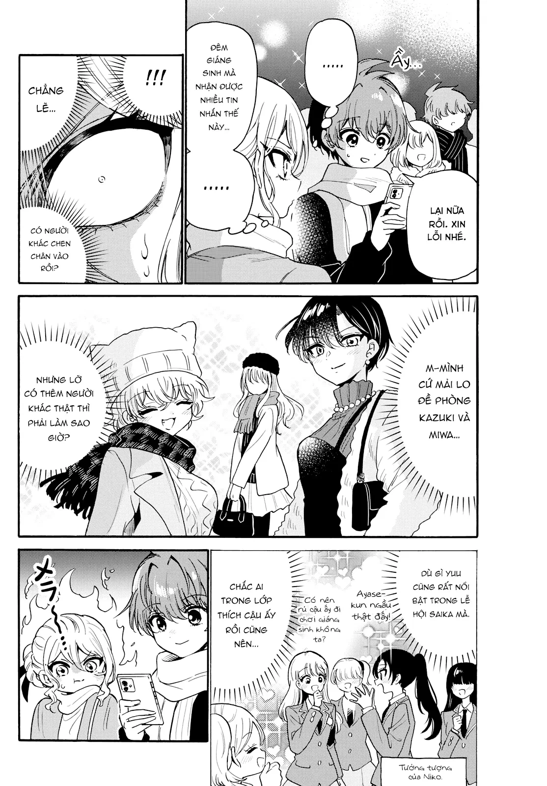 Ba Chị Em Nhà Mikadono Dễ Đối Phó Thật Đấy Chapter 184 - 32