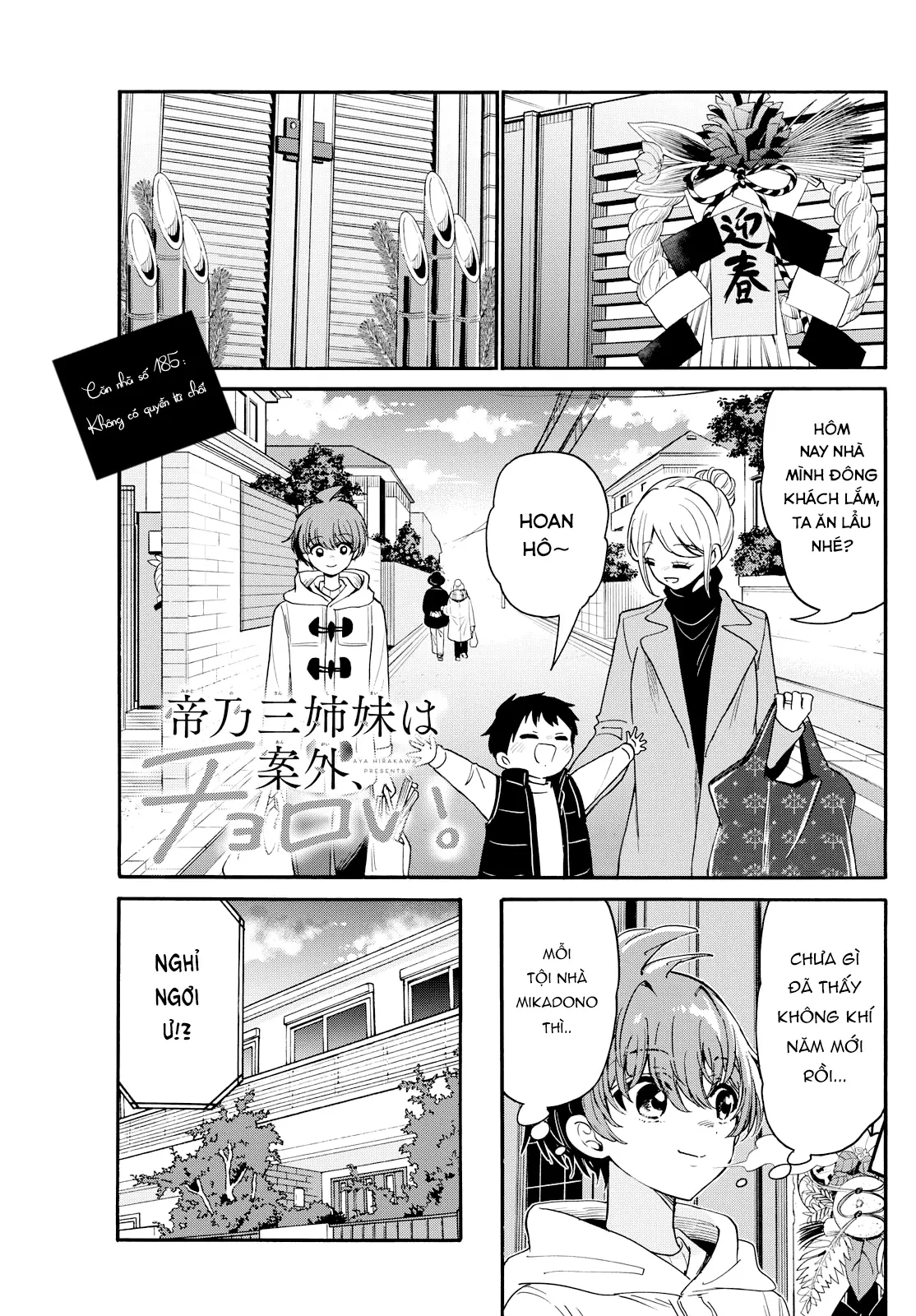 Ba Chị Em Nhà Mikadono Dễ Đối Phó Thật Đấy Chapter 185 - 21