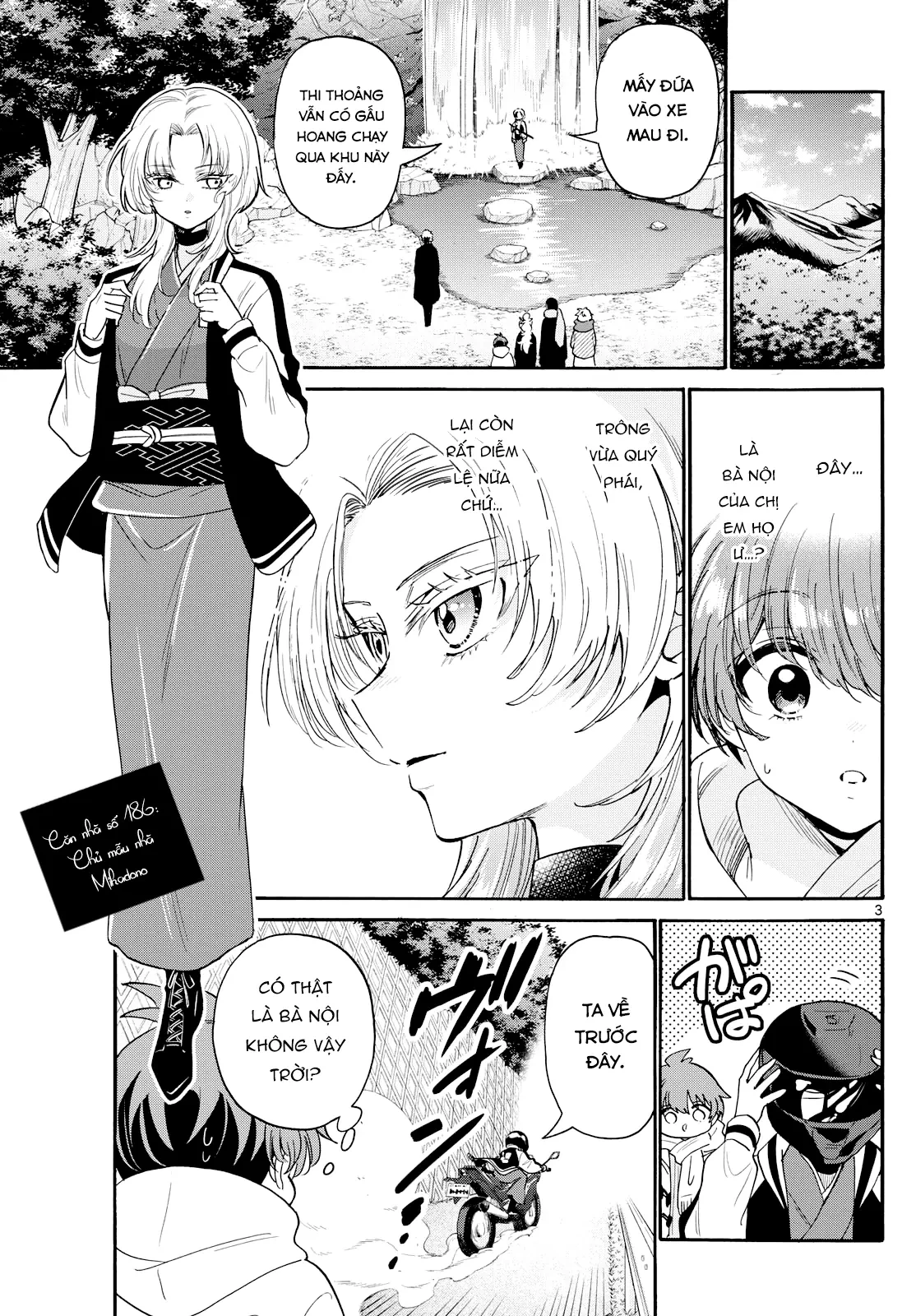 Ba Chị Em Nhà Mikadono Dễ Đối Phó Thật Đấy Chapter 186 - 3