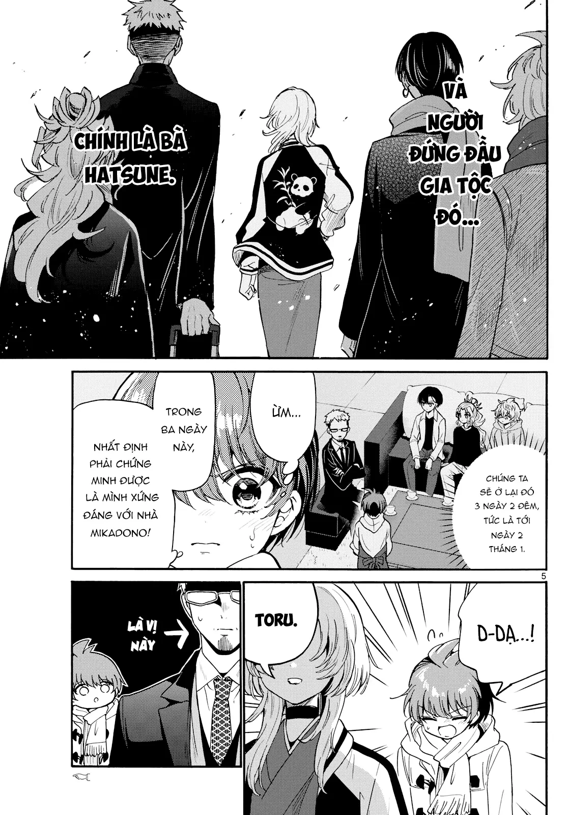 Ba Chị Em Nhà Mikadono Dễ Đối Phó Thật Đấy Chapter 186 - 5