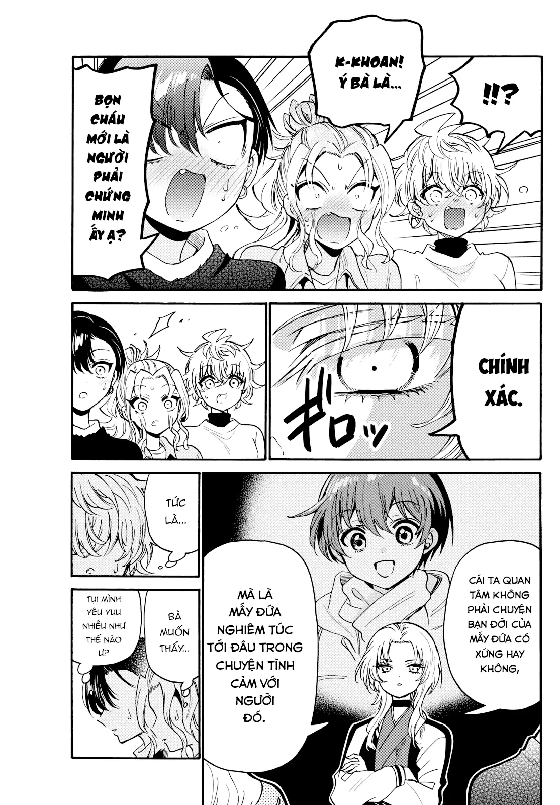 Ba Chị Em Nhà Mikadono Dễ Đối Phó Thật Đấy Chapter 186 - 15