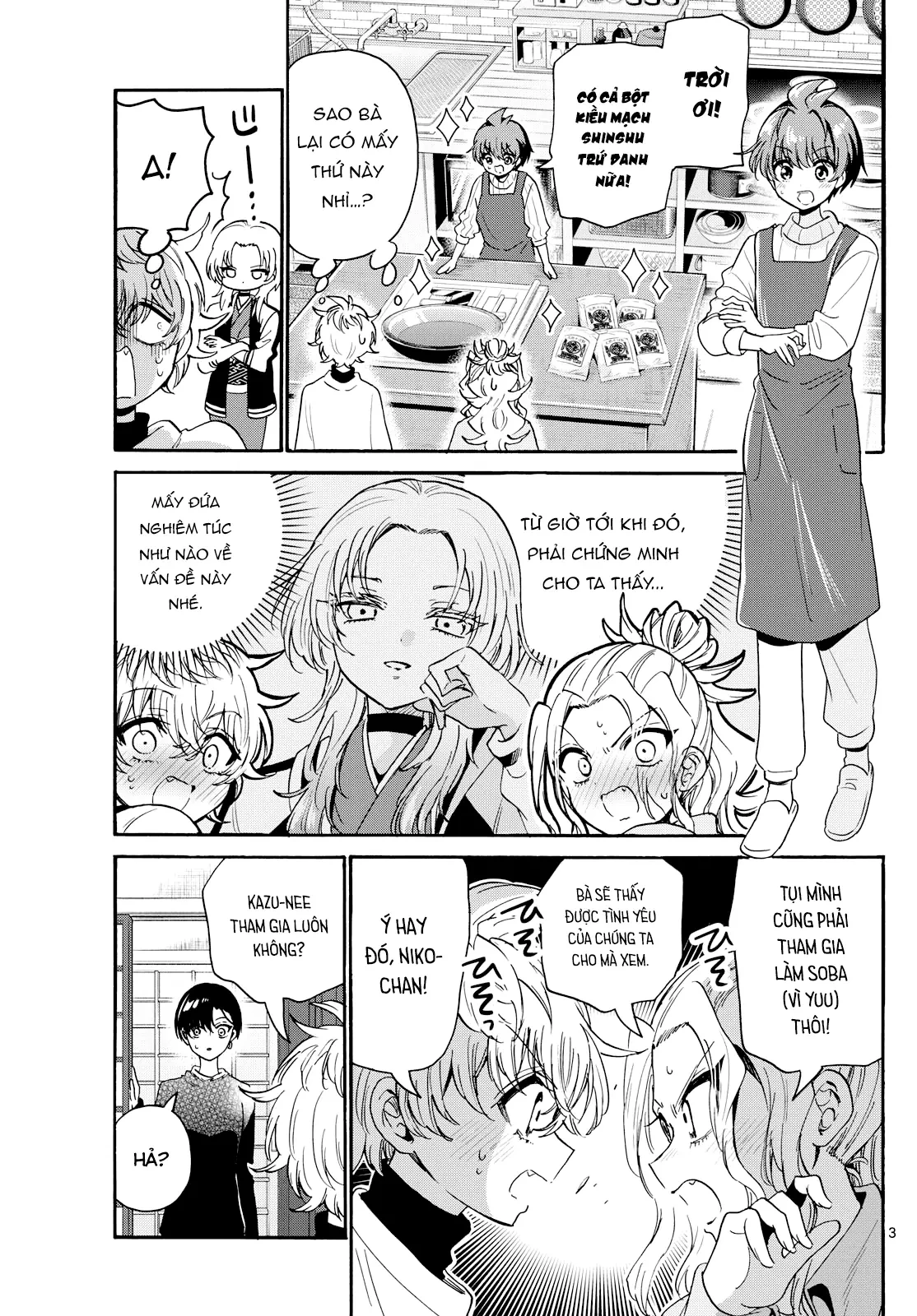 Ba Chị Em Nhà Mikadono Dễ Đối Phó Thật Đấy Chapter  187 - 4