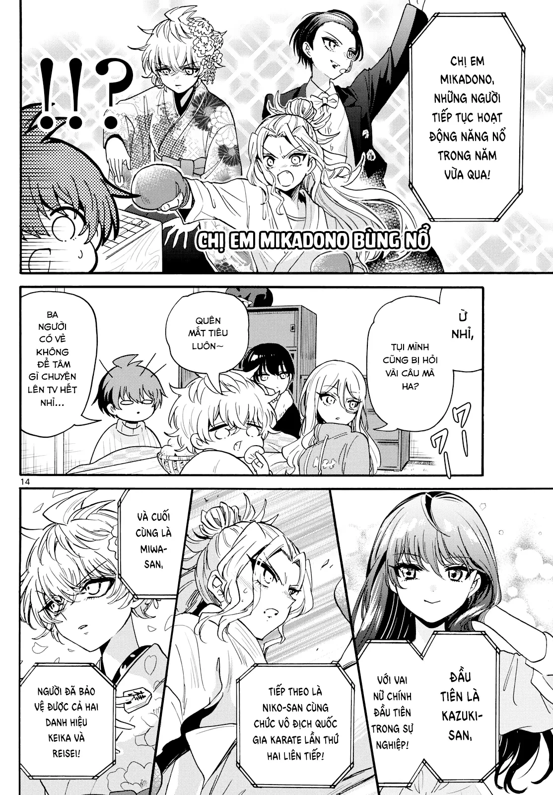 Ba Chị Em Nhà Mikadono Dễ Đối Phó Thật Đấy Chapter  187 - 37