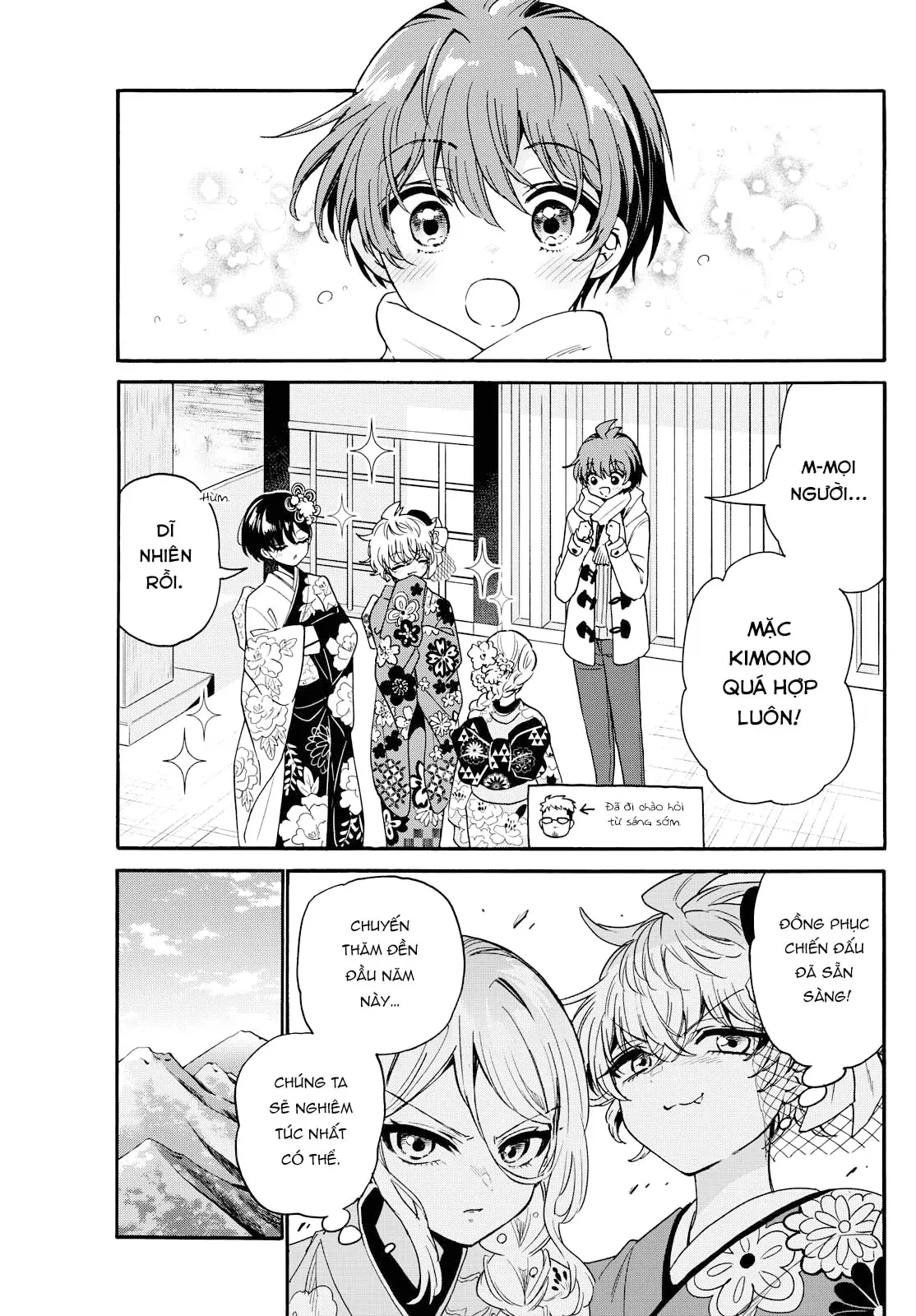 Ba Chị Em Nhà Mikadono Dễ Đối Phó Thật Đấy Chapter  189 - 4