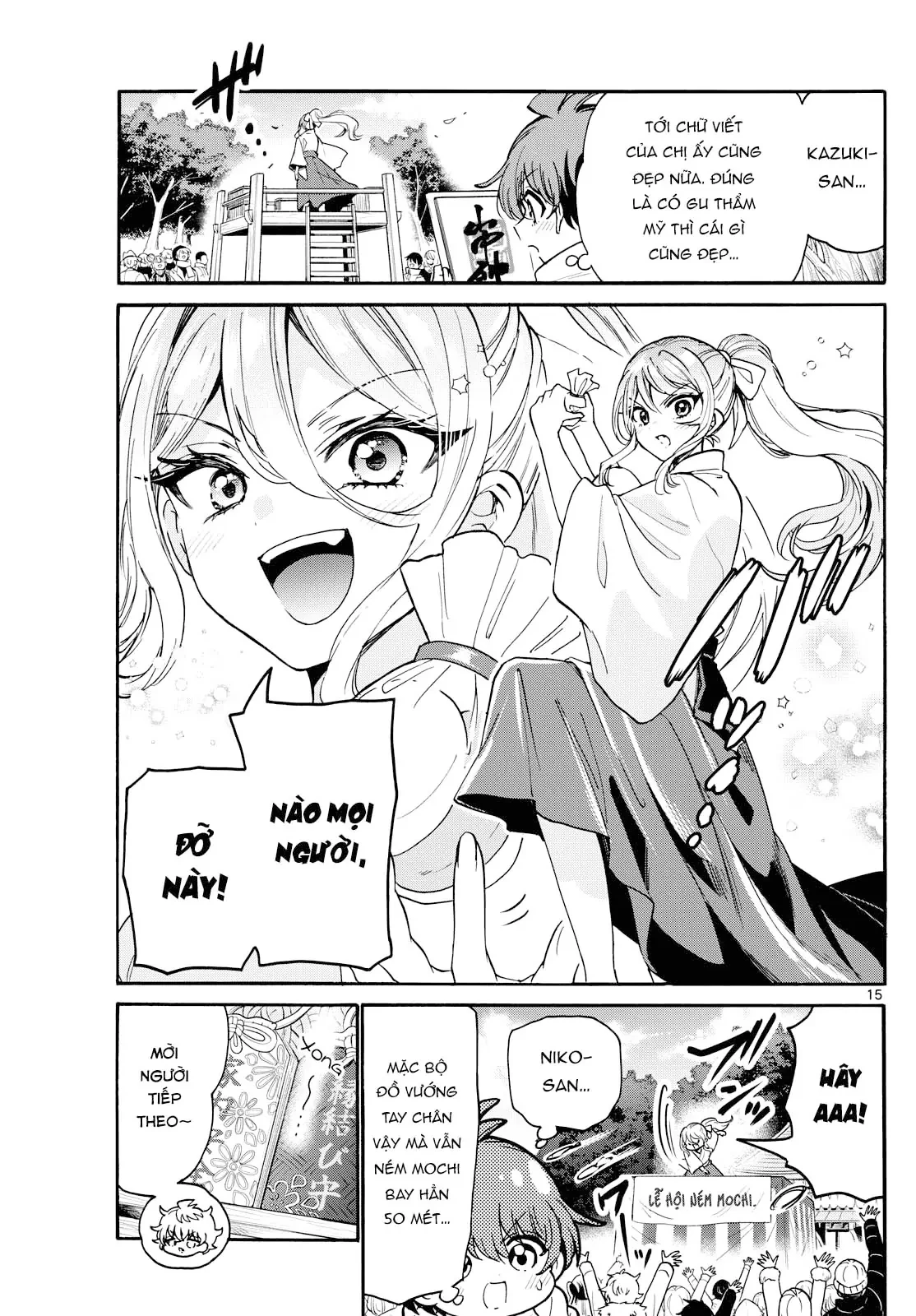 Ba Chị Em Nhà Mikadono Dễ Đối Phó Thật Đấy Chapter  189 - 16