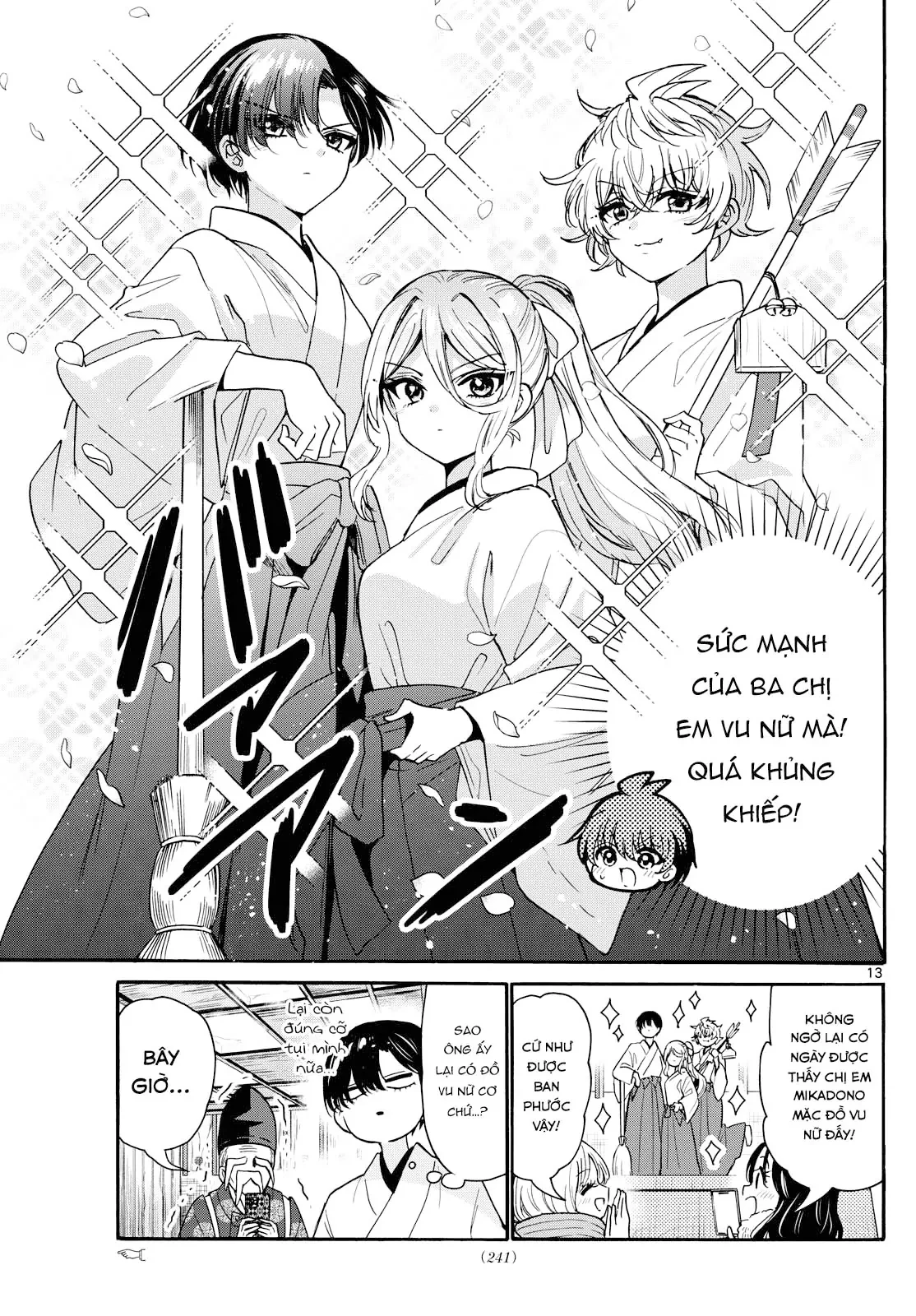 Ba Chị Em Nhà Mikadono Dễ Đối Phó Thật Đấy Chapter  189 - 35