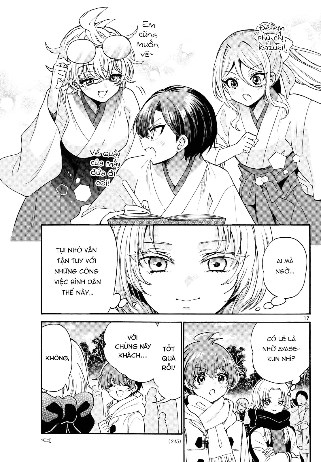 Ba Chị Em Nhà Mikadono Dễ Đối Phó Thật Đấy Chapter  189 - 39