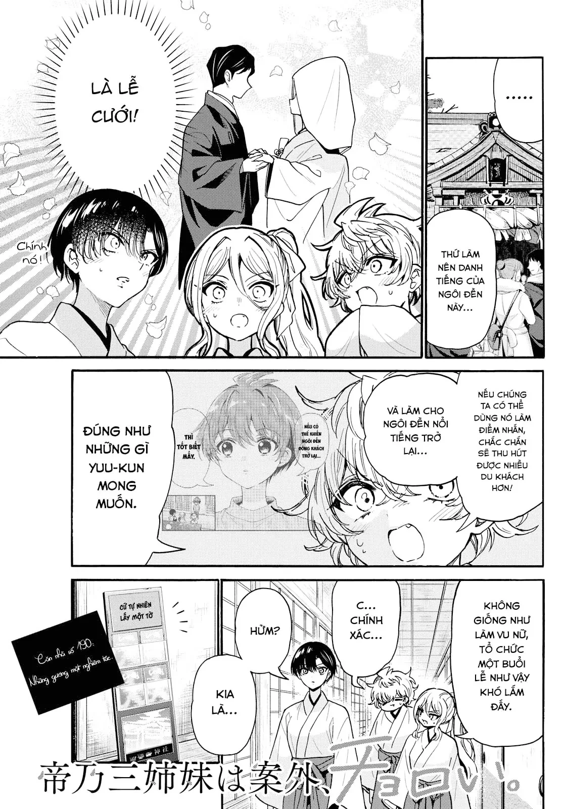 Ba Chị Em Nhà Mikadono Dễ Đối Phó Thật Đấy Chapter  190 - 22