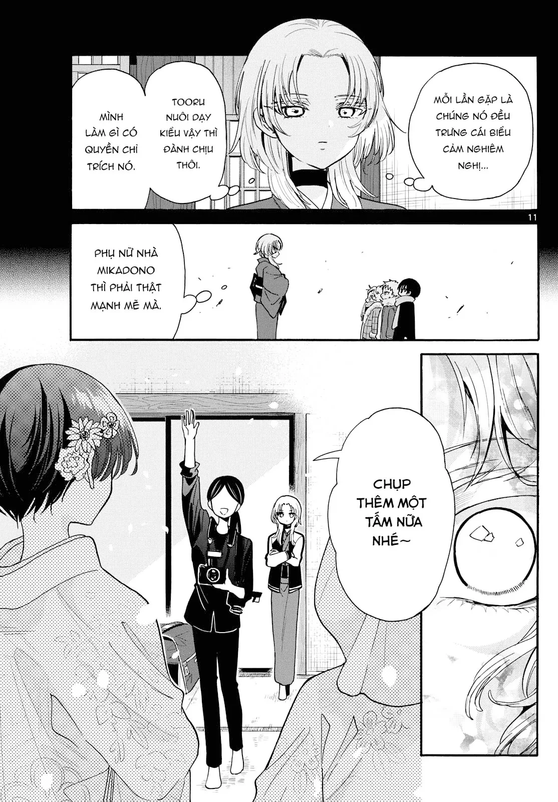 Ba Chị Em Nhà Mikadono Dễ Đối Phó Thật Đấy Chapter  190 - 31