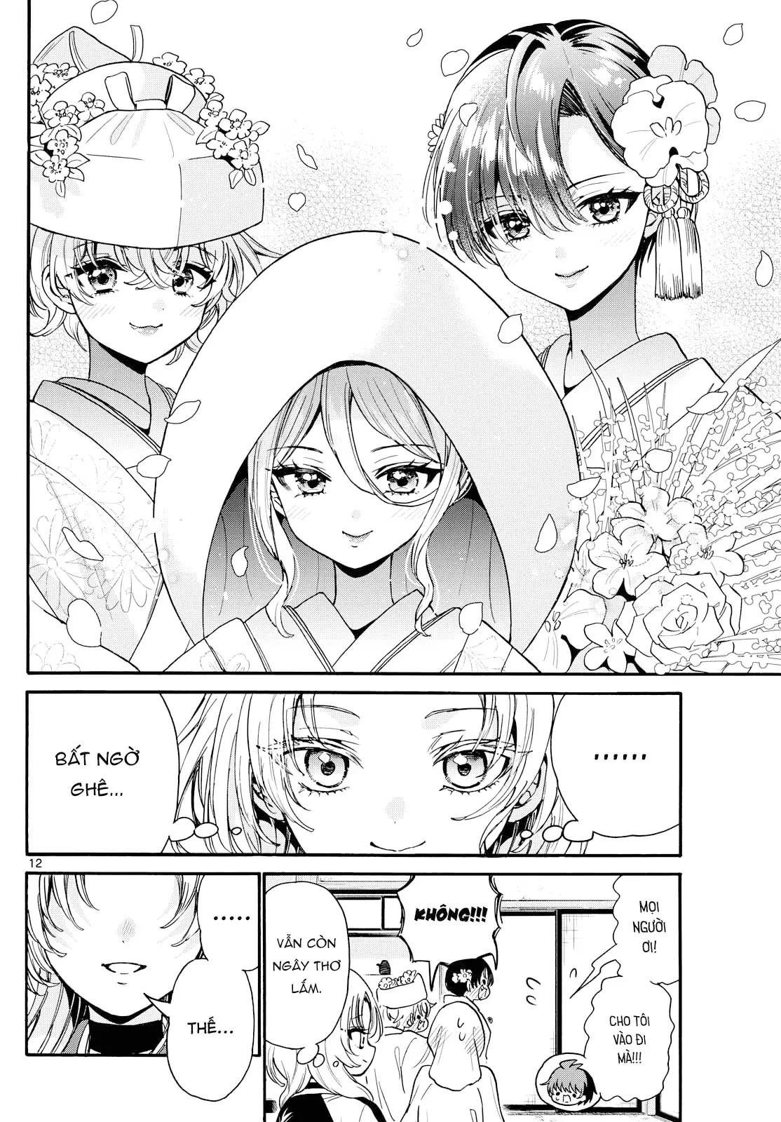 Ba Chị Em Nhà Mikadono Dễ Đối Phó Thật Đấy Chapter  190 - 32