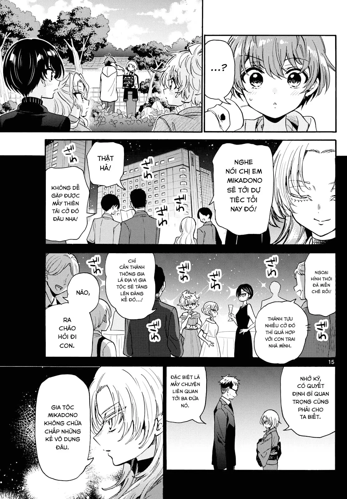 Ba Chị Em Nhà Mikadono Dễ Đối Phó Thật Đấy Chapter  191 - 16