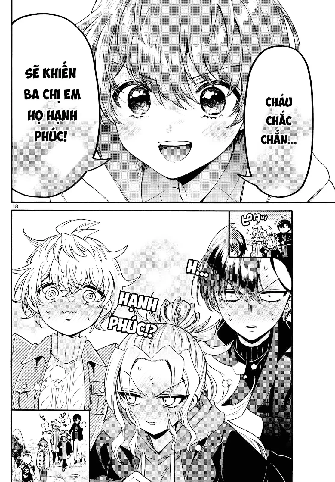 Ba Chị Em Nhà Mikadono Dễ Đối Phó Thật Đấy Chapter  191 - 42