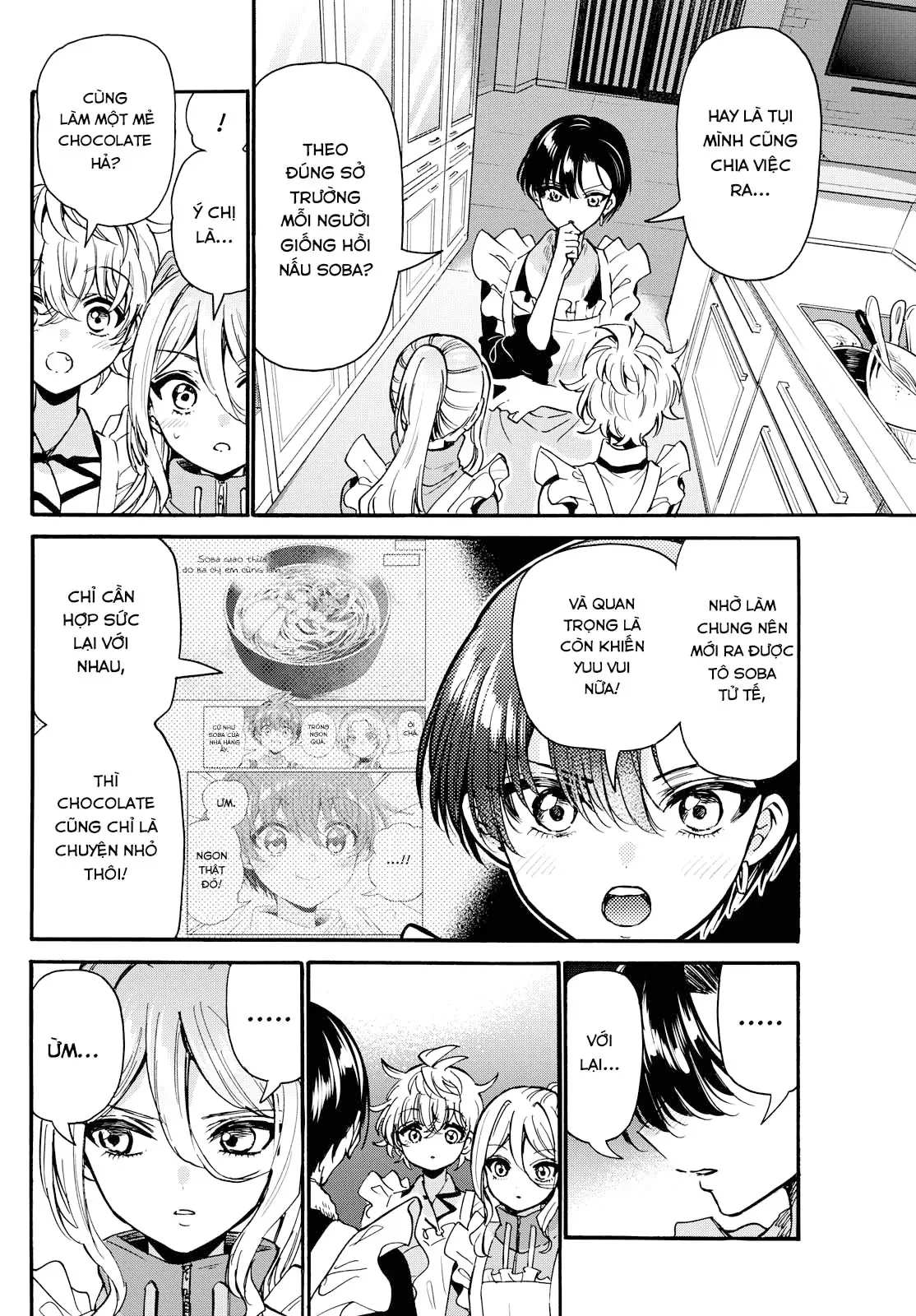 Ba Chị Em Nhà Mikadono Dễ Đối Phó Thật Đấy Chapter  195 - 4