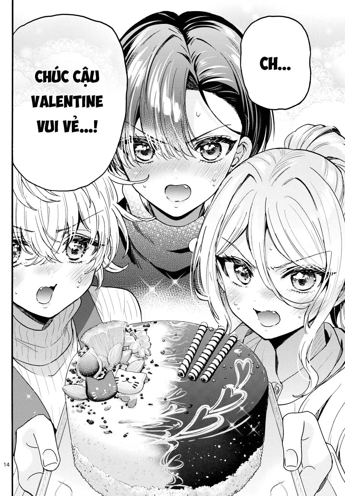 Ba Chị Em Nhà Mikadono Dễ Đối Phó Thật Đấy Chapter  195 - 14