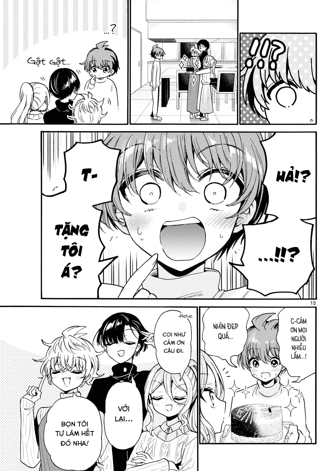 Ba Chị Em Nhà Mikadono Dễ Đối Phó Thật Đấy Chapter  195 - 15