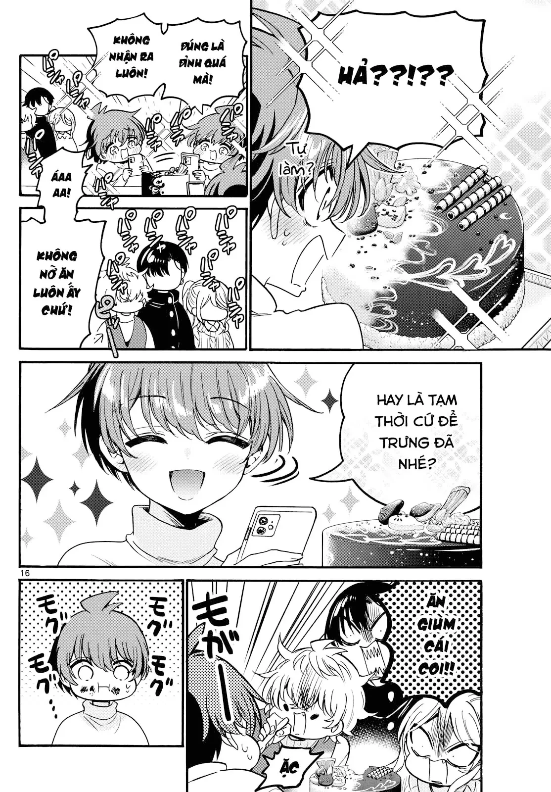 Ba Chị Em Nhà Mikadono Dễ Đối Phó Thật Đấy Chapter  195 - 16