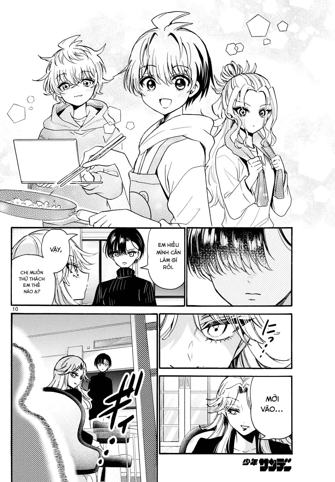 Ba Chị Em Nhà Mikadono Dễ Đối Phó Thật Đấy Chapter  196 - 11