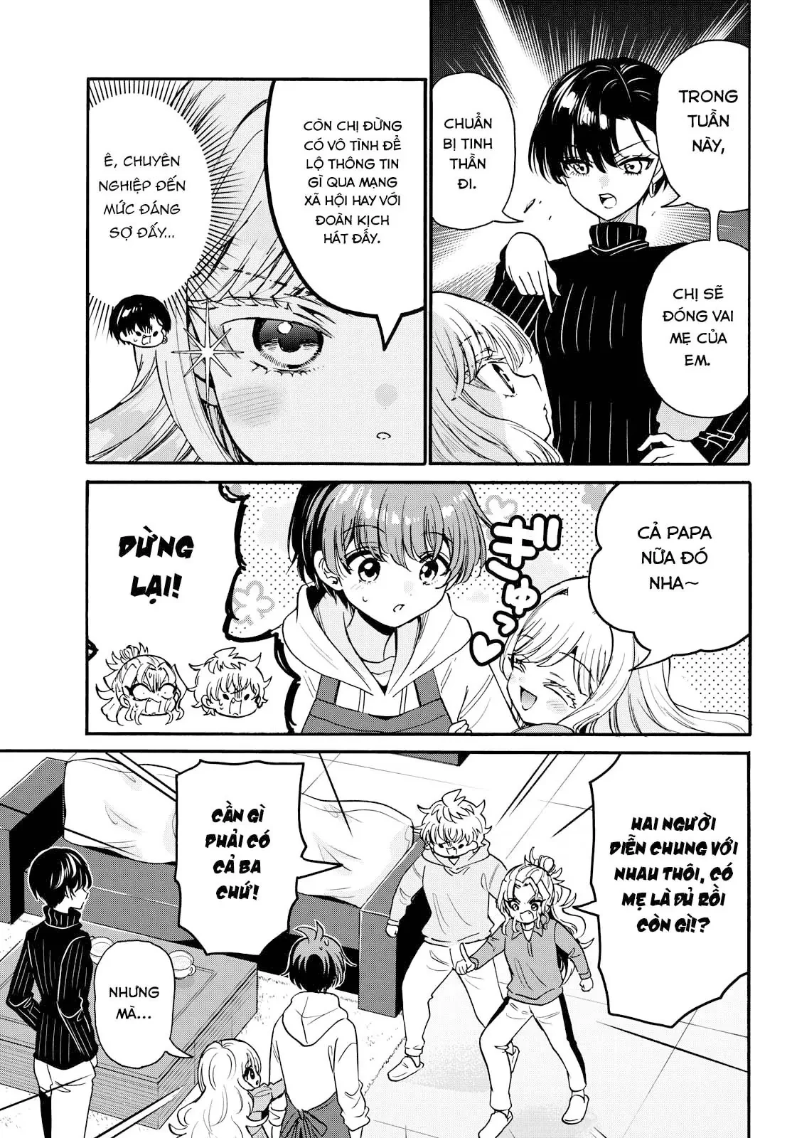 Ba Chị Em Nhà Mikadono Dễ Đối Phó Thật Đấy Chapter  197 - 16