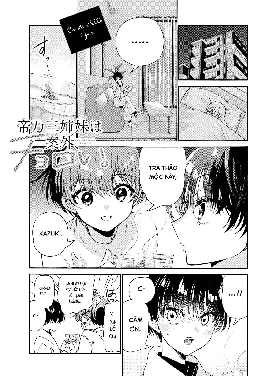 Ba Chị Em Nhà Mikadono Dễ Đối Phó Thật Đấy Chapter  200 - 2