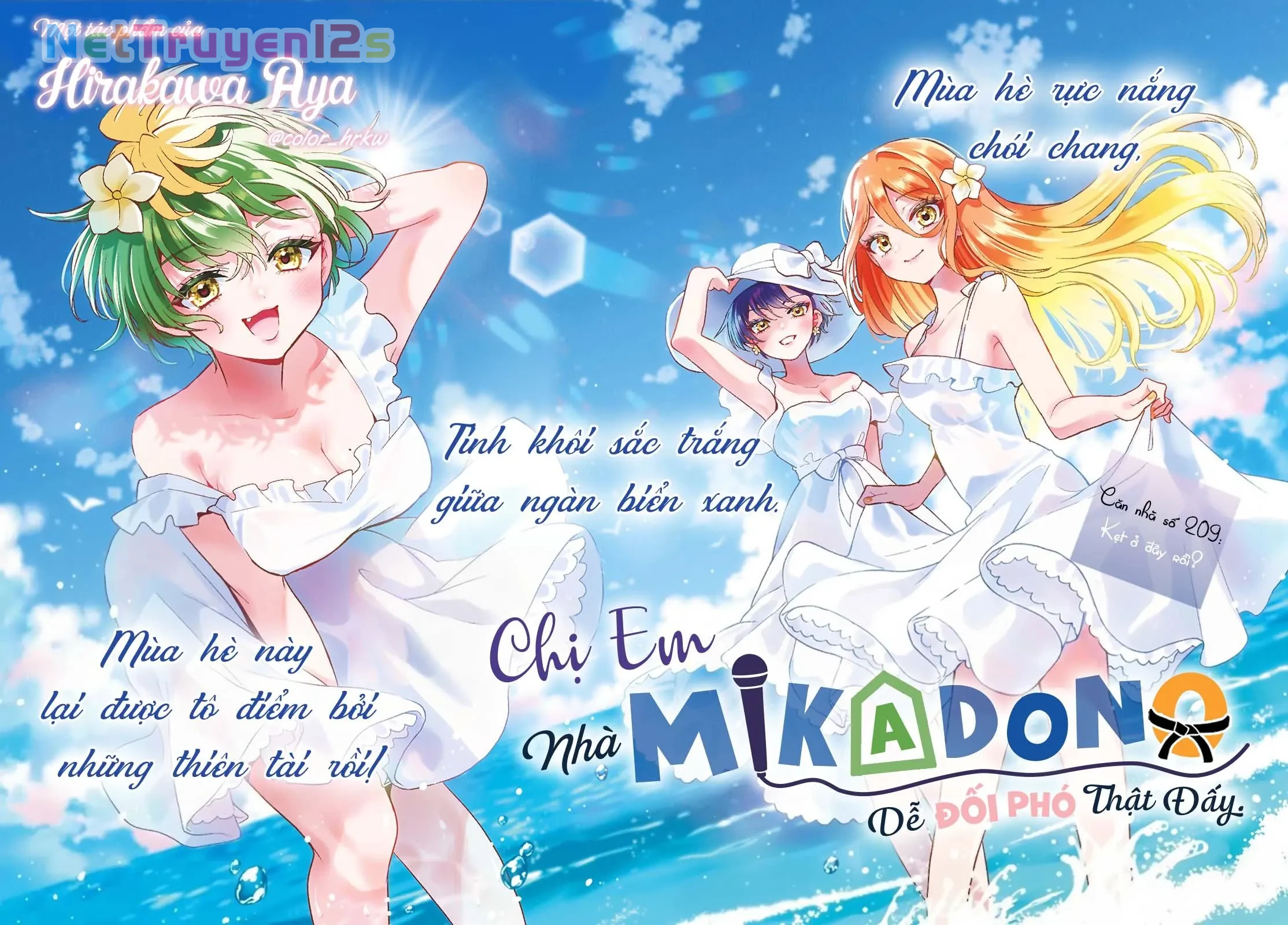 Ba Chị Em Nhà Mikadono Dễ Đối Phó Thật Đấy Chapter  209 - 2