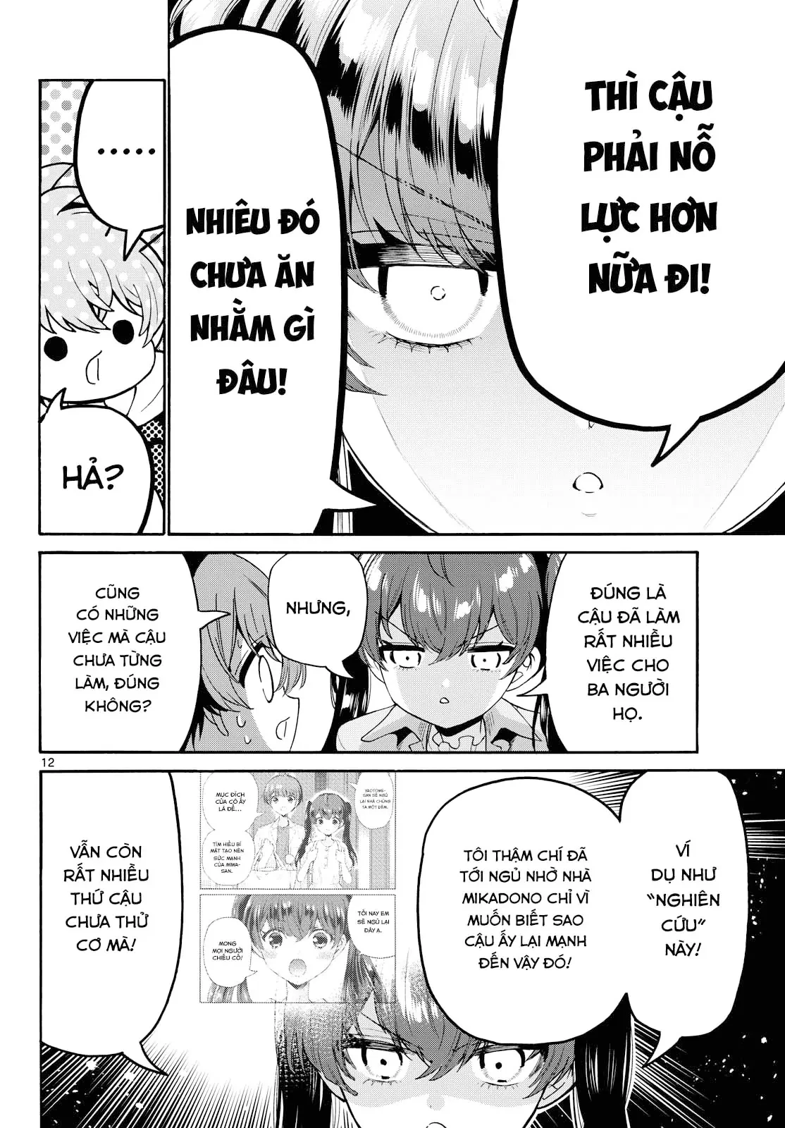 Ba Chị Em Nhà Mikadono Dễ Đối Phó Thật Đấy Chapter  222 - 14