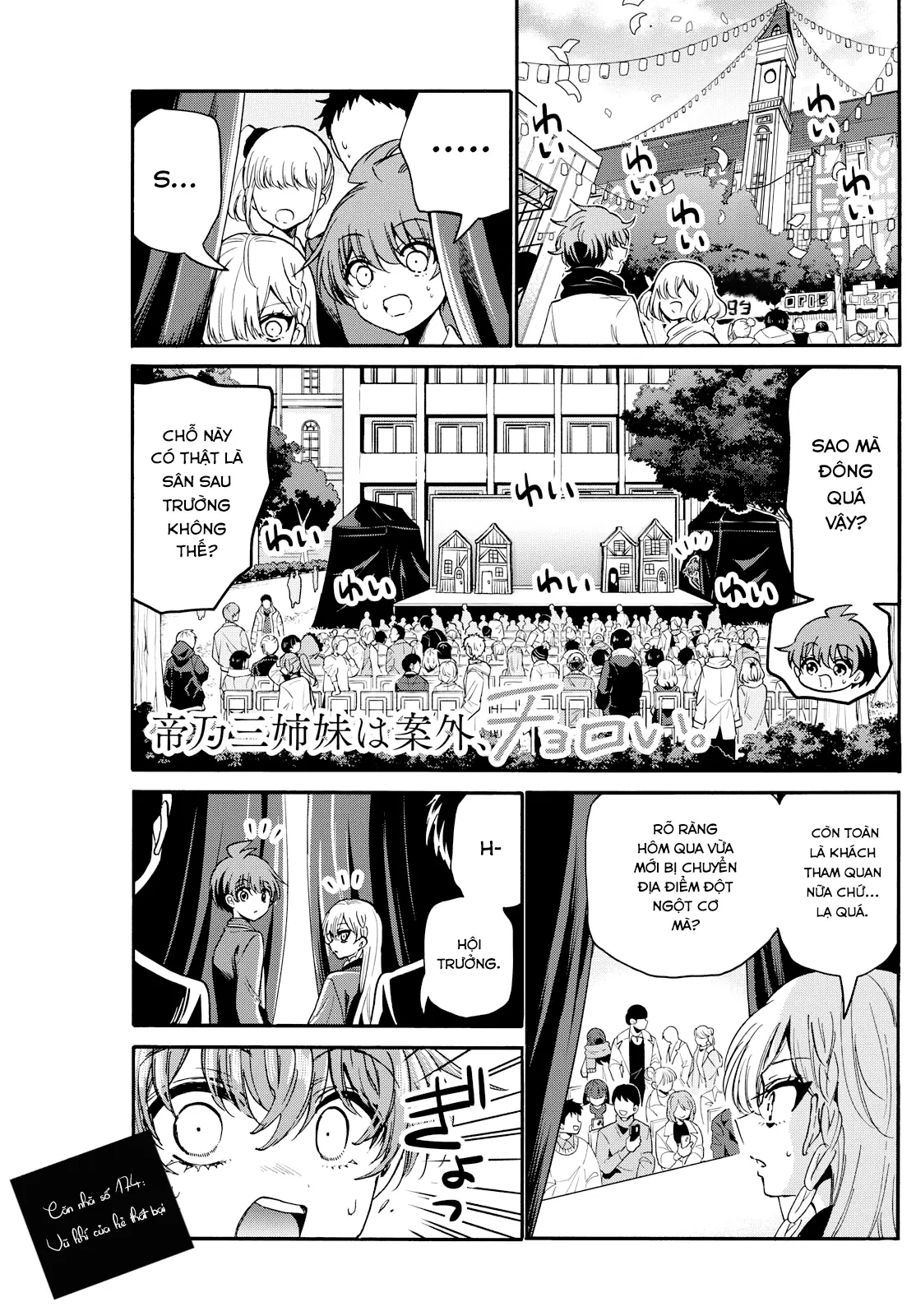 Ba Chị Em Nhà Mikadono Dễ Đối Phó Thật Đấy Chapter 174 - 21