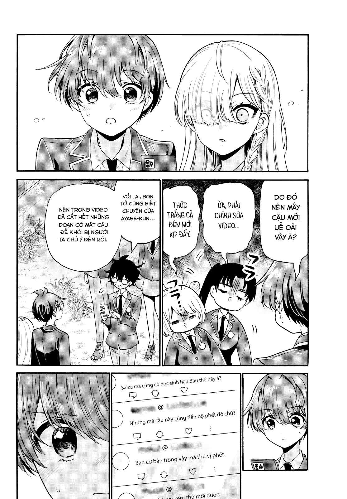 Ba Chị Em Nhà Mikadono Dễ Đối Phó Thật Đấy Chapter 174 - 28