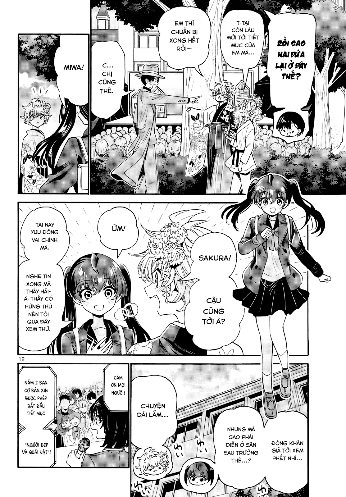 Ba Chị Em Nhà Mikadono Dễ Đối Phó Thật Đấy Chapter 174 - 32