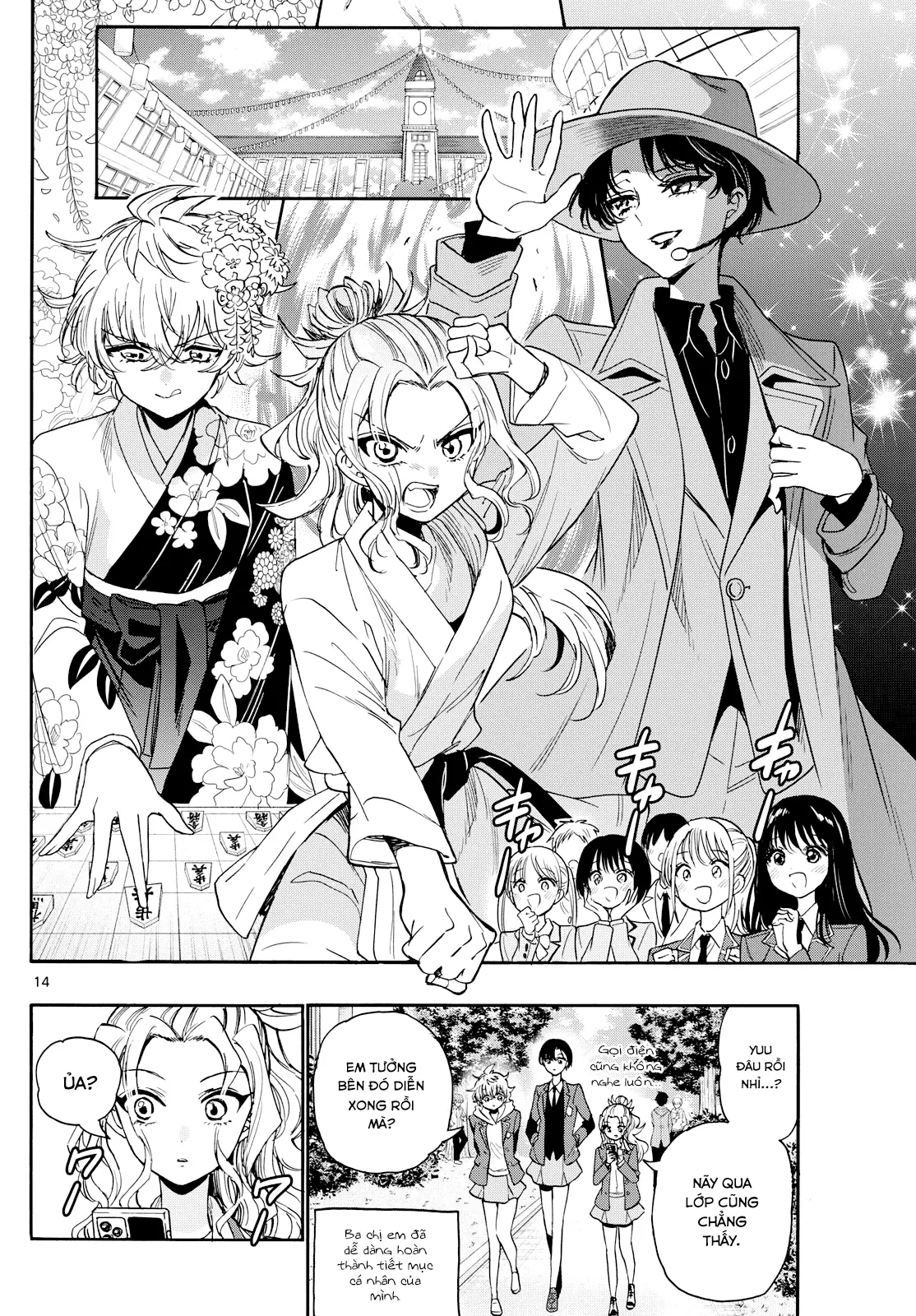 Ba Chị Em Nhà Mikadono Dễ Đối Phó Thật Đấy Chapter 175 - 36