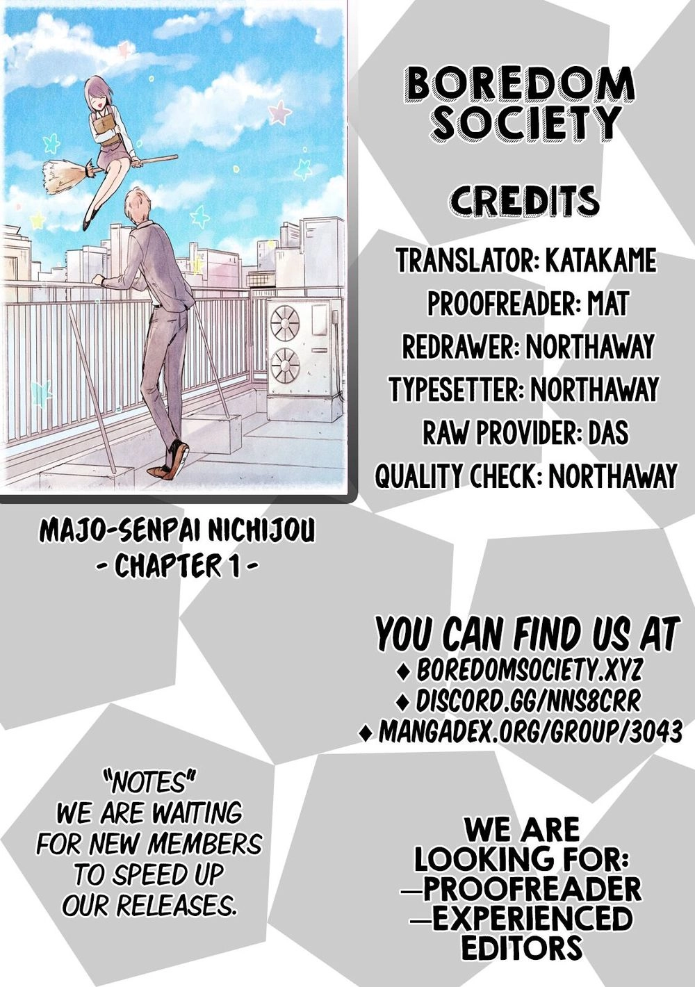 Majo-Senpai Nichijou Chapter 1 - 6