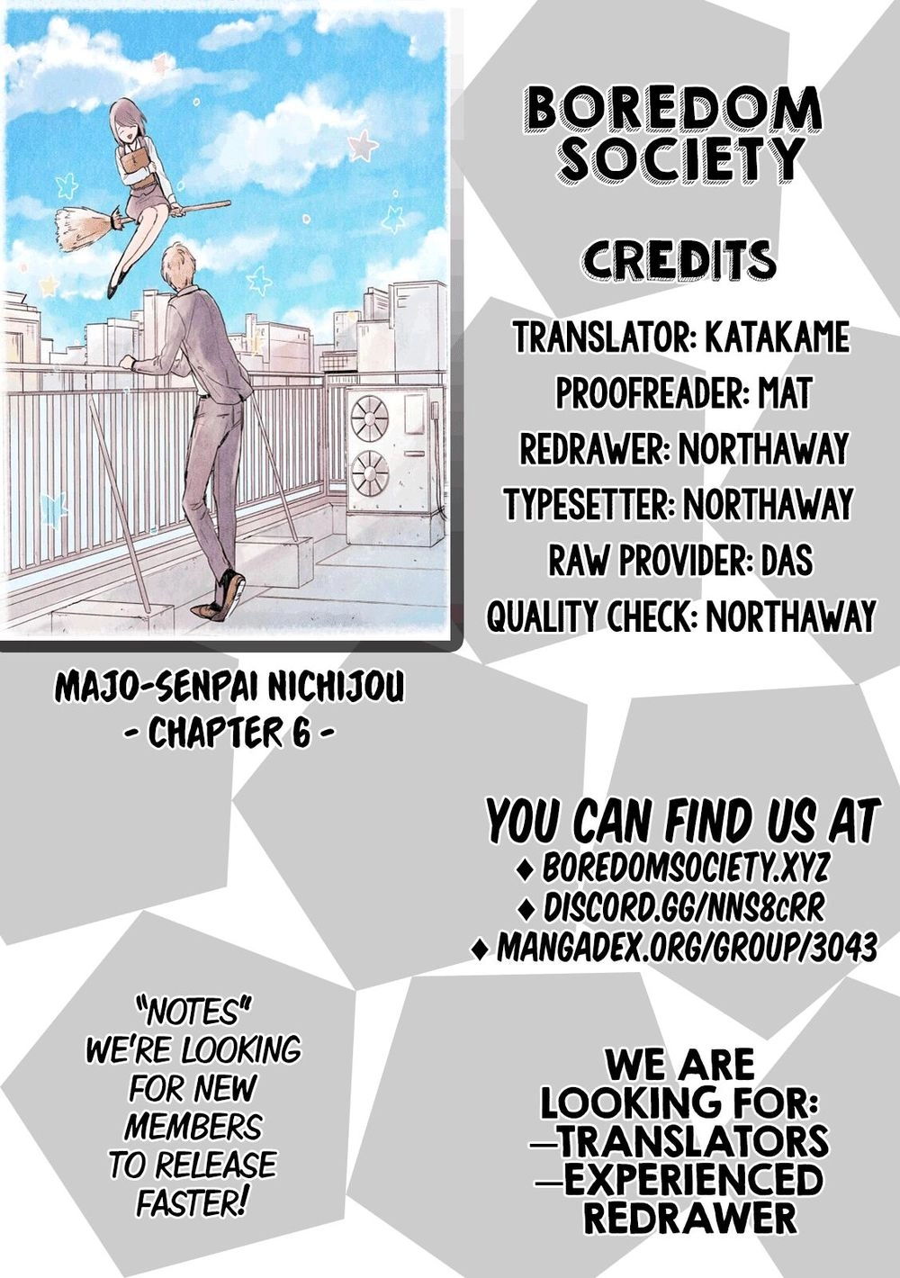 Majo-Senpai Nichijou Chapter 6 - 7