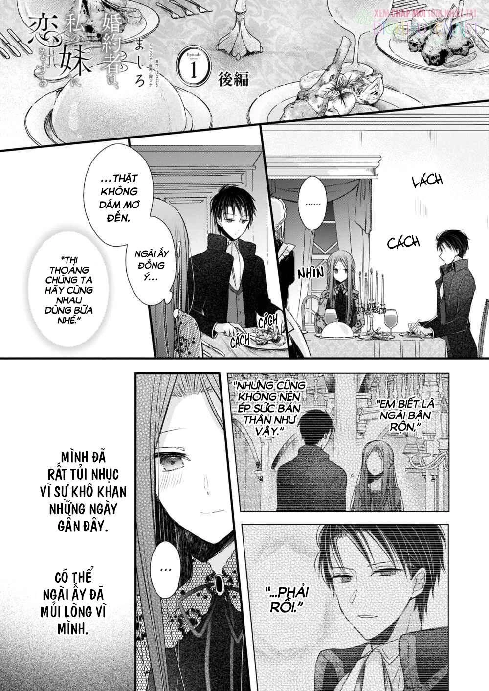 Vị Hôn Phu Của Tôi Đã Rơi Vào Lưới Tình Với Em Gái Chapter 1.2 - 3