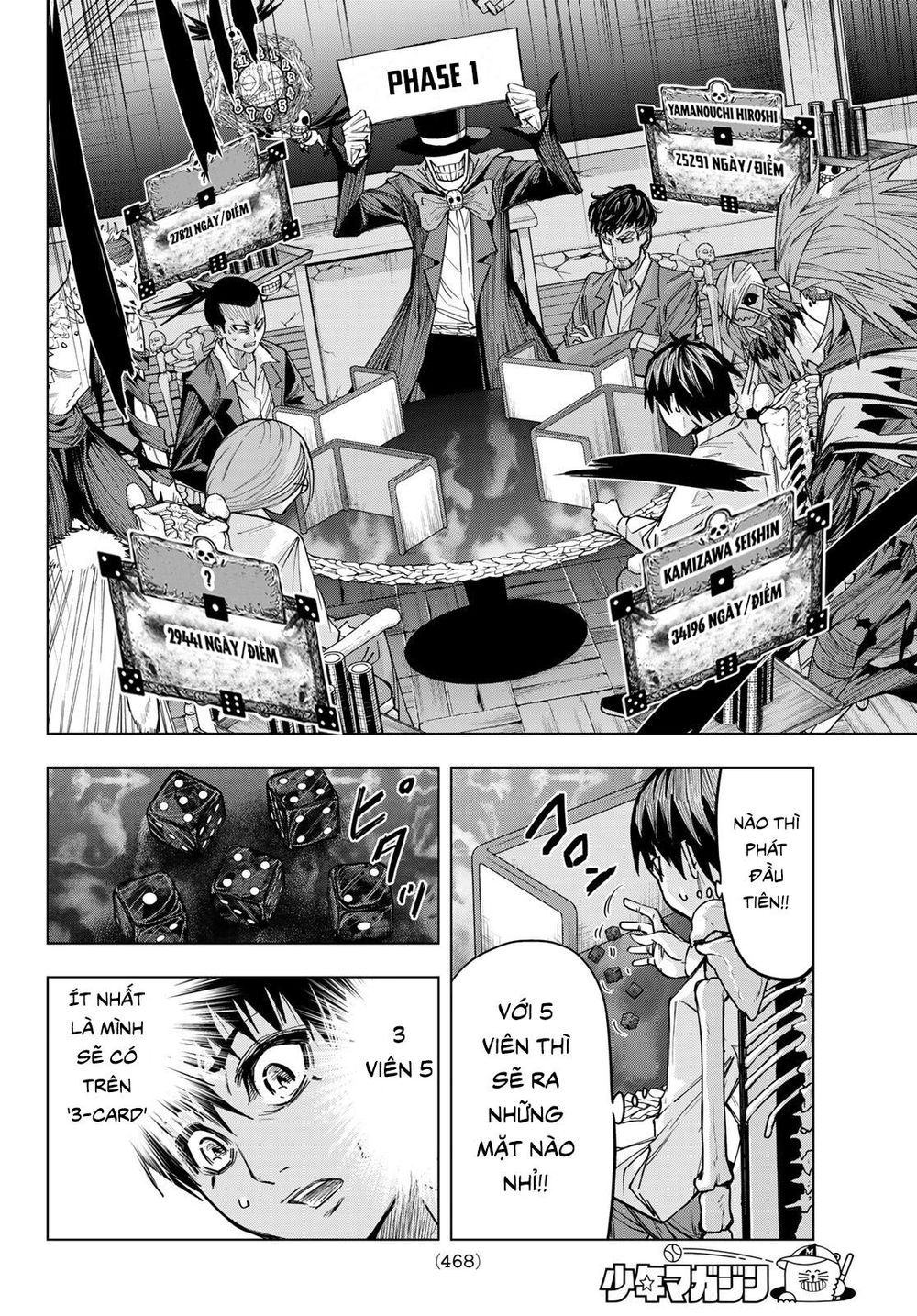 Xúc Xắc Tử Thần Chapter 9 - 12