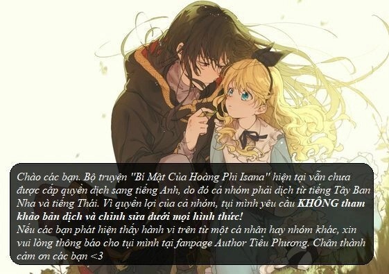 Bí Mật Của Hoàng Phi Isana Chapter 1 - 4