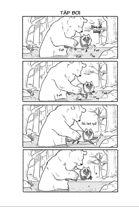 Gấu Và Tanuki Chapter 4 - 1