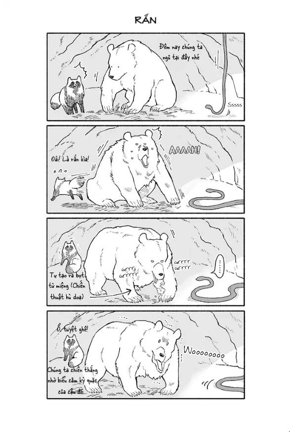 Gấu Và Tanuki Chapter 10 - 1