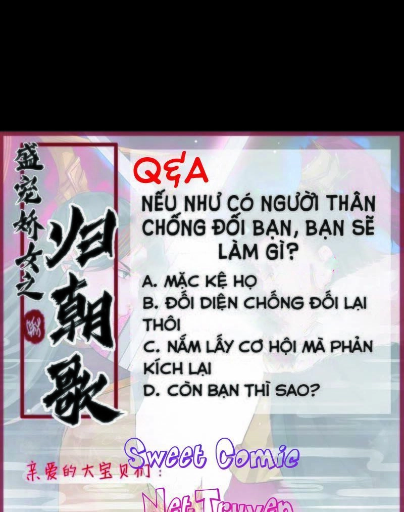 Thịnh Sủng Kiều Nữ Trở Về Triều Ca Chapter 24 - 32