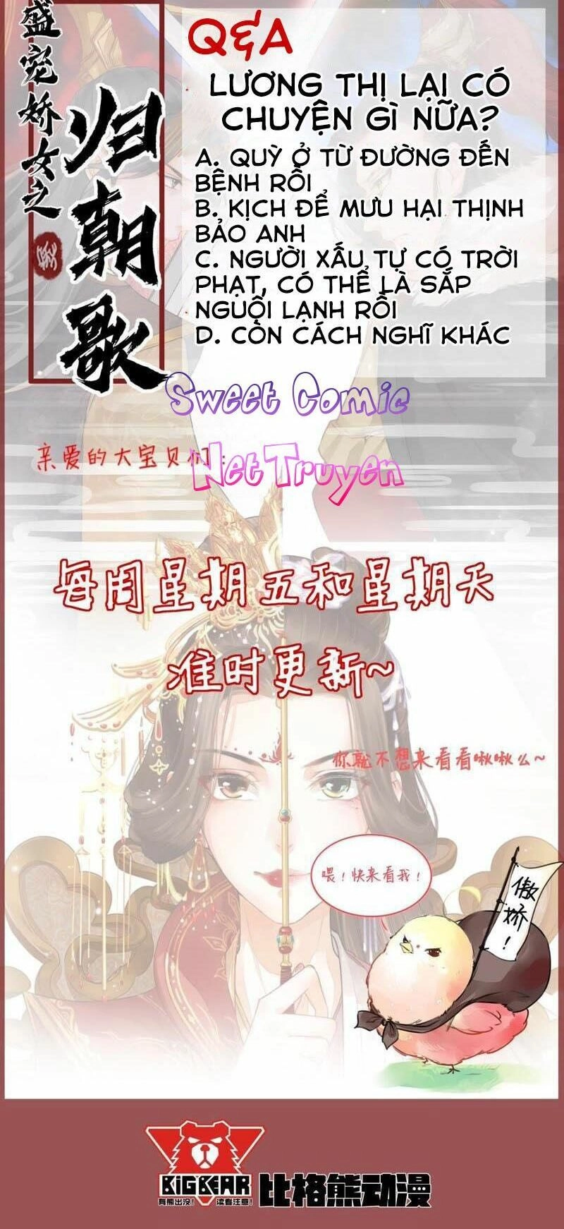 Thịnh Sủng Kiều Nữ Trở Về Triều Ca Chapter 28 - 26