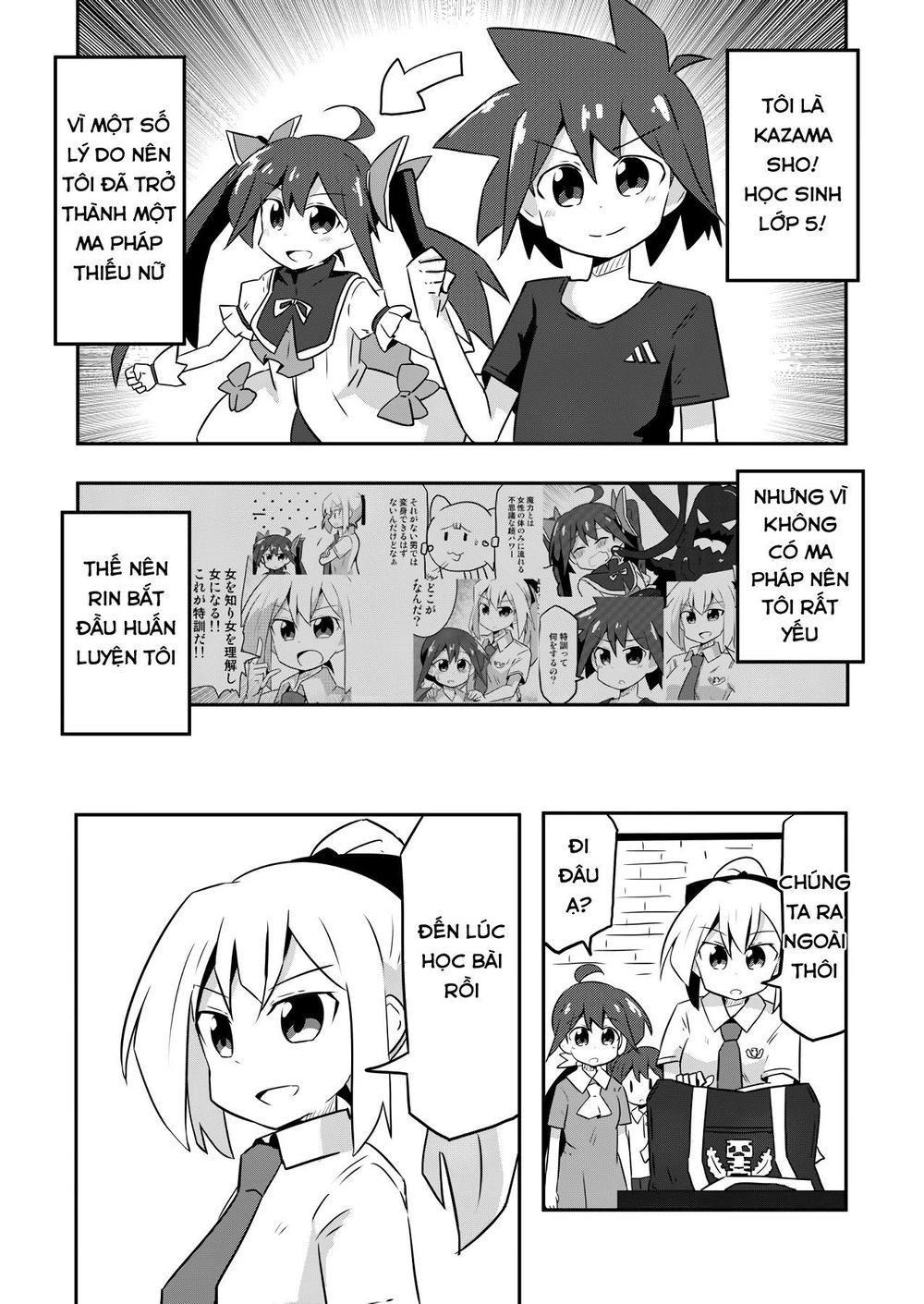 Ma Pháp Thiếu Nữ Kakeru Chapter 2 - 3